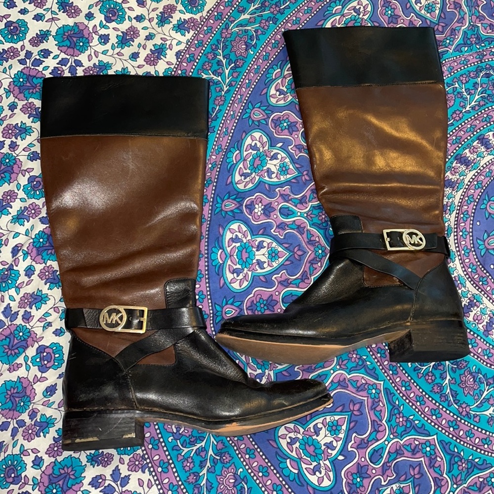 Michael Kors Leather Boots